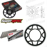 Kettensatz Stahl für: HUSQVARNA SM125 S 07-13 12-52-114 DID520ZVM-X Niet
