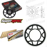 Kettensatz Stahl für: HUSQVARNA WR125 92-94 13-52-114 DID520ZVM-X(G&G) Niet