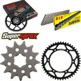 Kettensatz Stahl für: HUSQVARNA CR250 95-98 13-48-114 DID520VX3 Clip