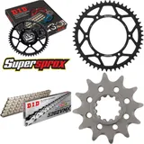 Chain Kit - Steel - for: HUSQVARNA TC250 06-08 12-50-116 DID520ZVM-X(S&S) rivet