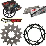 Kettensatz Stahl für: HUSQVARNA SMR450 03-04/TE610 E 97-09 15-45-114 DID520ZVM-X Endlos