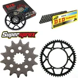 Chain Kit - Steel - for: HUSQVARNA TC610 99-00 14-52-120 DID520 Clip Chain Kit - Steel - for: HUSQVARNA TC610 99-00 14-52-120 DID520 Clip