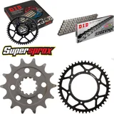 Kettensatz Stahl für: HUSABERG FE400 /S /E 00-03/FE501 /S / 14-48-120 DID520ZVM-X Endlos
