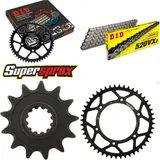 Kettensatz Stahl für: HUSABERG FC450 04-06 13-48-116 DID520VX3 Clip