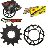 Kettensatz Stahl für: HUSABERG FC450 04-06 13-48-116 DID520VX3(G&B) Clip