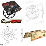 Kettensatz Stahl für: SUZUKI GT80 L/E 81-83 14-38-110 DID428NZ(G&B) Clip