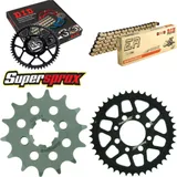 Chain Kit - Steel - for: SUZUKI TS80 X 84-87 14-42-120 DID428NZ(G&B) Clip