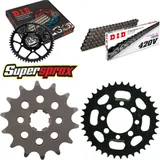 Chain Kit - Steel - for: SUZUKI DRZ110 01-02 14-37-090 DID420V Clip