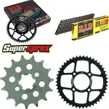 Kettensatz Stahl für: SUZUKI RV125 Van Van 73-81 15-46-116 DID428HD Clip