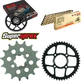 Kettensatz Stahl für: SUZUKI RV125 Van Van 73-81 15-46-116 DID428NZ(G&B) Clip