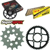 Chain Kit - Steel - for: SUZUKI RV125 Van Van 73-81 15-46-116 DID428VX(G&B) endless