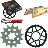 Chain Kit - Steel - for: SUZUKI TS125 78-79/TS125 ER 80-82 14-47-114 DID428NZ(G&B) Clip