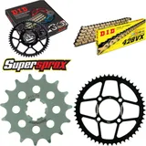 Chain Kit - Steel - for: SUZUKI RV125 Van Van 03-06 15-51-134 DID428VX(G&B) Clip