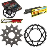 Kettensatz Stahl für: SUZUKI RM-Z 250 07-09 12-48-114 DID520 Clip