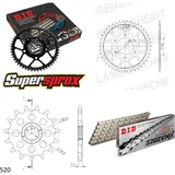 Chain Kit - Steel - for: SUZUKI DR250 S 82-95 14-42-106 DID520ZVM-X(S&S) endless