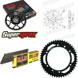 Chain Kit - Steel - for: SUZUKI DR125 SM 08-14 16-50-130 DID428HD Clip