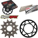 Kettensatz Stahl für: SUZUKI RM-Z 250 13-14 13-49-114 DID520ZVM-X(S&S) Niet