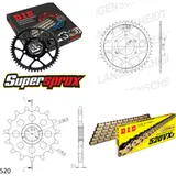 Kettensatz Stahl für: SUZUKI SP370 77-80 15-42-100 DID520VX3(G&B) Clip