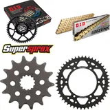 Kettensatz Stahl für: SUZUKI DR-Z 400 E 00-07 14-47-112 DID520ZVM-X(G&G) Endlos