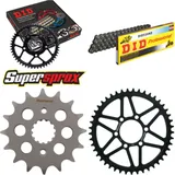 Chain Kit - Steel - for: SUZUKI GS400 77-83/GS400 E 78-83/GS45 16-45-104 DID530NZ Clip