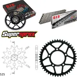 Kettensatz Stahl für: SUZUKI GSF400 Bandit 93-97 14-46-114 DID525ZVM-X Endlos