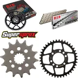 Chain Kit - Steel - KA/SU KFX400 KSF [US] 02-06/LT-Z 40 14-40-096 DID520ZVM-X(S&S) rivet