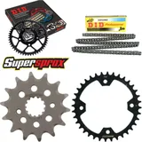 Kettensatz Stahl für: SUZUKI LT-R 450 Quadracer 06-10 14-36-096 DID520NZ Clip