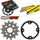 Chain Kit - Steel - for: SUZUKI LT-R 450 Quadracer 06-10 14-36-096 DID520VX3(G&B) endless