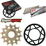Kettensatz Stahl für: SUZUKI RM-Z 450 05-07 14-49-116 DID520ZVM-X(S&S) Niet