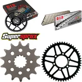 Kettensatz Stahl für: SUZUKI GS500 E int. Ø76mm 80-81 14-50-108 DID530ZVM-X(S&S) Endlos
