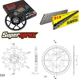 Chain Kit - Steel - for: SUZUKI DR500S 81-83 15-45-106 DID520VX3 endless