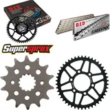Kettensatz Stahl für: SUZUKI GSX550 ES/EF 83-87 14-46-112 DID530ZVM-X(S&S) Niet