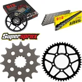 Kettensatz Stahl für: SUZUKI GSF650 A /SA ABS 07-14/GSX65 15-48-118 DID525VX3 Endlos