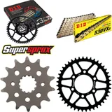 Chain Kit - Steel - for: SUZUKI GSX750 EF 84-88/GSX750 ES 83-88 14-43-114 DID530VX3(G&B) endless