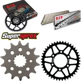 Chain Kit - Steel - for: SUZUKI GSX750 EF 84-88/GSX750 ES 83-88 14-43-114 DID530ZVM-X(S&S) rivet