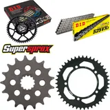 Kettensatz Stahl für: SUZUKI GSX-R 750 04-05 17-43-110 DID525VX3 Niet