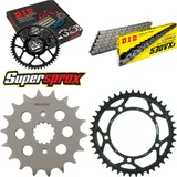 Kettensatz Stahl für: SUZUKI GSF1250 A /SA Bandit 07-15/GSX 18-43-118 DID530VX3 Niet