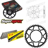 Kettensatz Stahl für: SUZUKI GSX-R 1000 17 17-45-120 DID525VX3 Niet