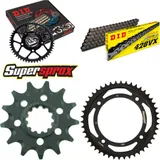 Kettensatz Stahl für: KTM SX85 17``/14`` 18- 13-46-120 DID428VX Clip
