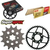 Chain Kit - Steel - for: KTM 125 Duke 4-Loch 11-15 14-45-112 DID520ERT3(G&G) Clip