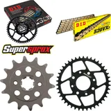 Chain Kit - Steel - for: KTM 200 Duke 11-14 14-42-118 DID520VX3(G&B) rivet