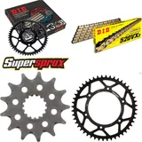 Chain Kit - Steel - for: KTM SX250 03-03/SX250 2T 04-15/SX250 13-48-114 DID520VX3(G&B) endless
