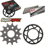 Chain Kit - Steel - for: KTM SX250 03-03/SX250 2T 04-15/SX250 13-48-114 DID520ZVM-X rivet