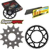 Chain Kit - Steel - for: HUSABERG FE450 Enduro 09-12/FE570 End 13-52-118 DID520 Clip