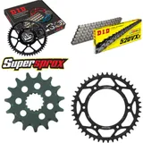 Kettensatz Stahl für: KTM EGS400 LC4 93-98/EGS400 LC4 LSE 9 15-45-118 DID520VX3 Endlos Kettensatz Stahl für: KTM EGS400 LC4 93-98/EGS400 LC4 LSE 9 15-45-118 DID520VX3 Endlos