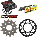 Kettensatz Stahl für: KTM EXC450 R 08-15/SX450 F 07-15/SX45 14-52-116 DID520 Clip