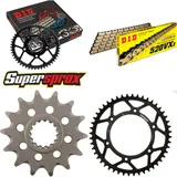 Kettensatz Stahl für: KTM SX525 Racing 2T 03-03/SX525 Racin 14-48-114 DID520VX3(G&B) Endlos