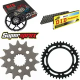 Kettensatz Stahl für: KTM EXC250 F Enduro 07-15 14-38-118 DID520 Clip