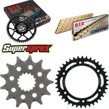 Chain Kit - Steel - for: KTM EXE125 Supermoto 00-01 13-38-106 DID520ZVM-X(G&G) rivet