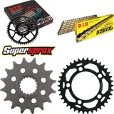 Kettensatz Stahl für: KTM Super Duke 990 04-13/Super Duke 9 16-38-110 DID525VX3(G&B) Endlos